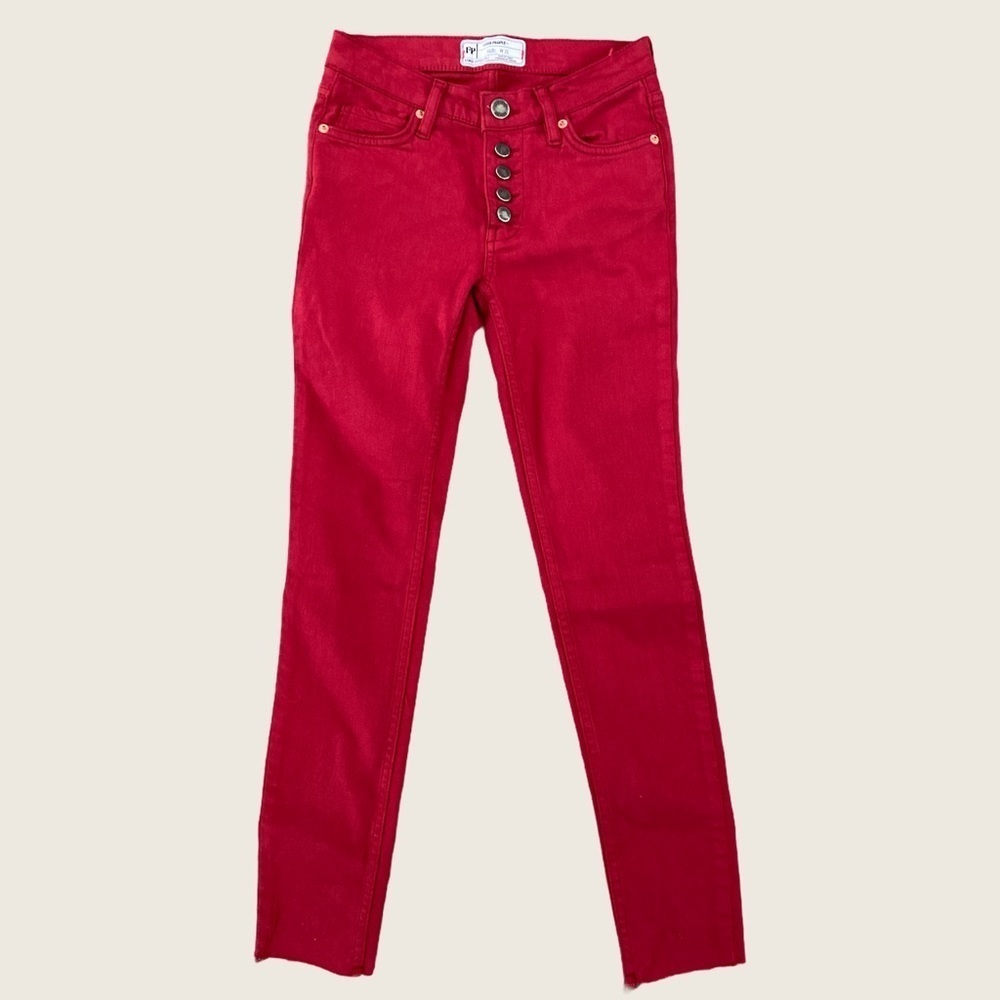 Rock + Roll Red Jeans